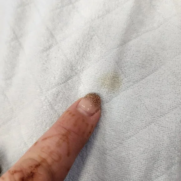 VTG House Coat S Pastel Blue Pink Floral 2pc Snap Button Grandmacore Cottagecore - Picture 8 of 12